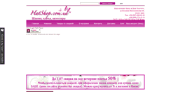 Desktop Screenshot of hatshop.com.ua