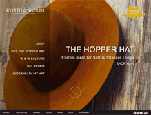Tablet Screenshot of hatshop.com