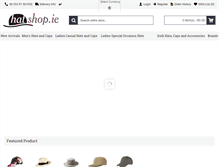 Tablet Screenshot of hatshop.ie